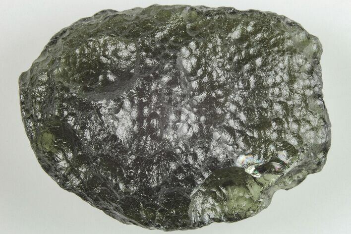 Green Moldavite Tektite ( grams) - Czech Republic #205656